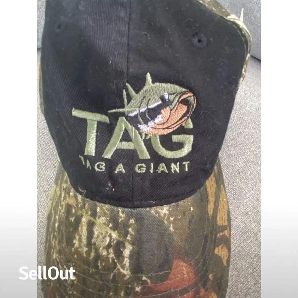 Mossy Oak Camo Embroidered Adjustable Cap Hat Unisex One Size